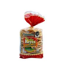 Tostadas Reyes naturales, 20 piezas